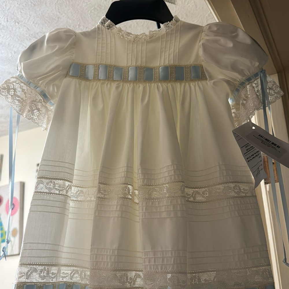 Toddler heirloom dress NEW WITH TAGS